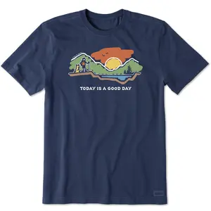 Men's Today is a Good Day Mountain Hike Short Sleeve Tee