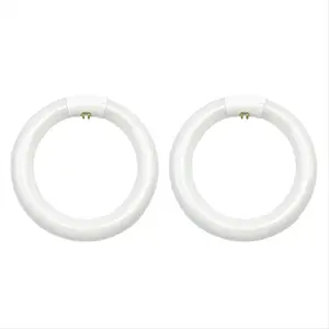 2pcs FC8T9/CW Circular Fluorescent Light Bulb,8Inch Round T9 22W Circline Bulbs Replacement for Circle Ceiling Fixture