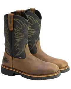 Thorogood Men's 11" Usa Waterproof Wellington Work Boot Steel Toe - 804-4330