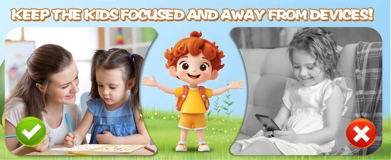 Reusable Handwriting Practice Copybook Set with 5 Handwriting Practice Books,2 Pen, 10 Pen Refills & 1 Pen Grip, School & Educational Supplies，Learning Handwriting Practice Workbooks for Kids,SuitableFor Birthday、christmas、Halloween and Thanksgiving gifts