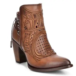 Botines Cuadra Dama Crust Satro Castaño 3F48RS cj gm
