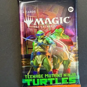 Universal Teenage Mutant Ninja Turtles TMNT trading card game booster pack