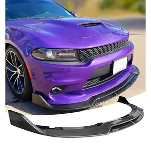 Front bumper lip splitter for dodge charger 2013-2023
