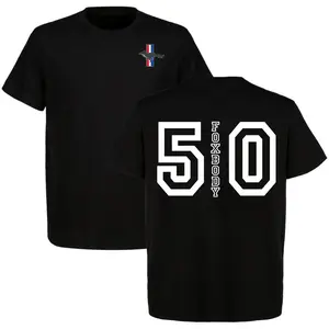 Legend Musclecar Foxbody 5.0 T-Shirt Classic Car Men's Cotton Short Sleeve Racing Style Graphic Tee Casual Menswear Car Lover