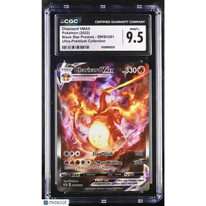 2022 Pokemon Black Star Promos Charizard VMAX Ultra-Premium Collection CGC 9.5 #SWSH261