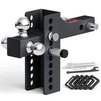 Adjustable Tri-ball Hitch