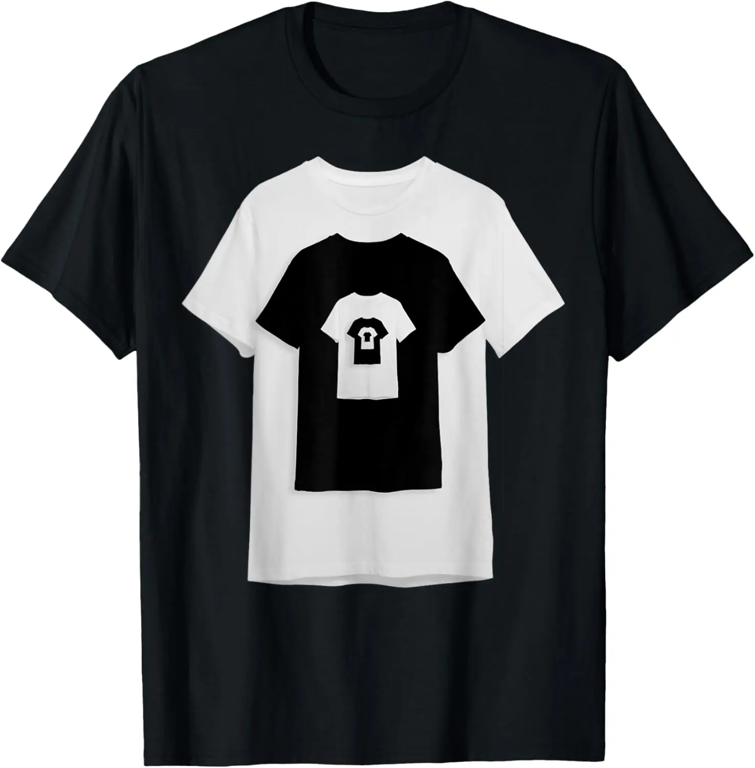 Optical Illusion - Shirt On A Shirt T-Shirt Shirt Of A Shirt Funny Meme Shirt / Weirdcore Clothing