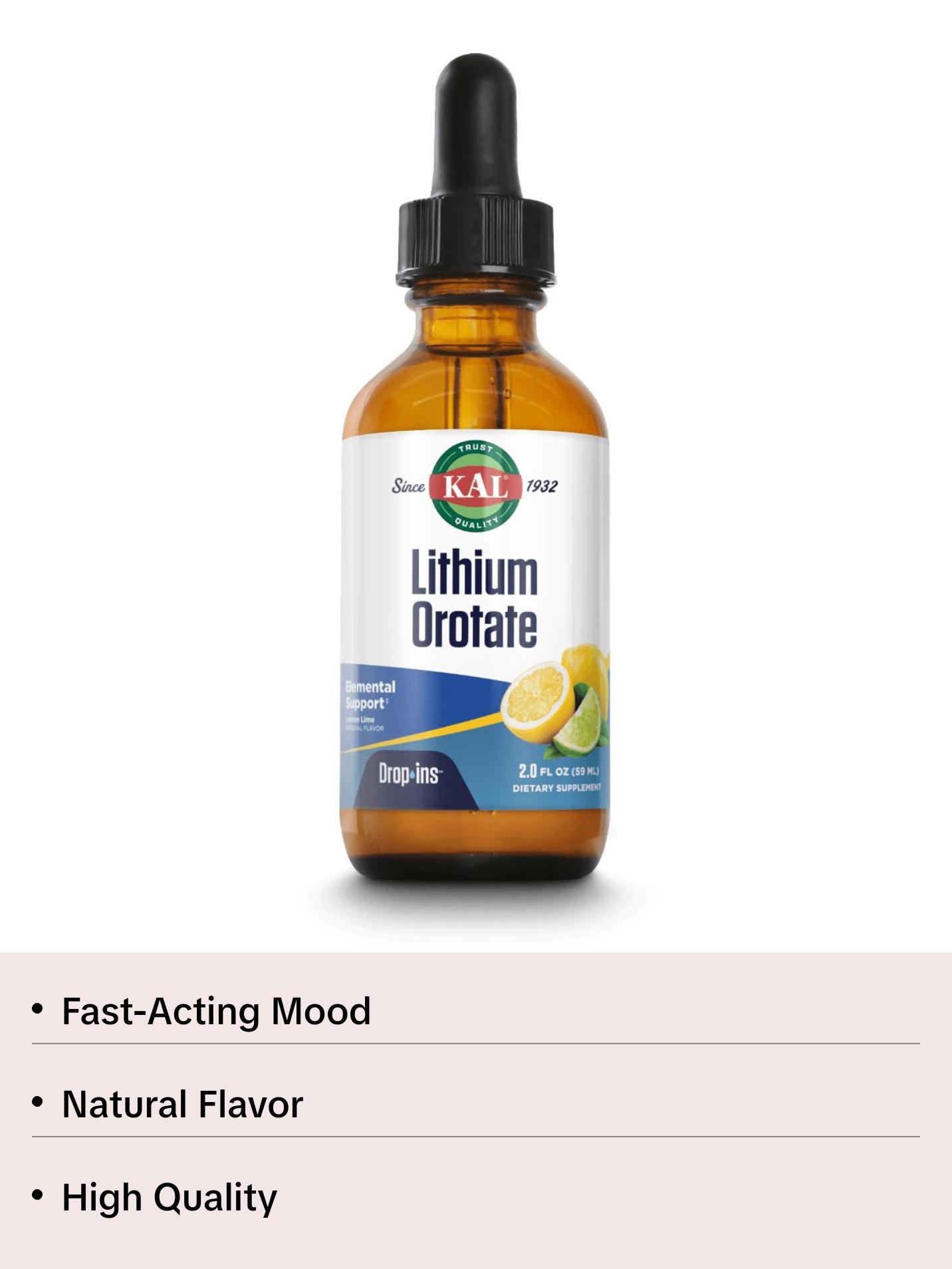 Lithium Orotate DropIns™ Lemon Lime