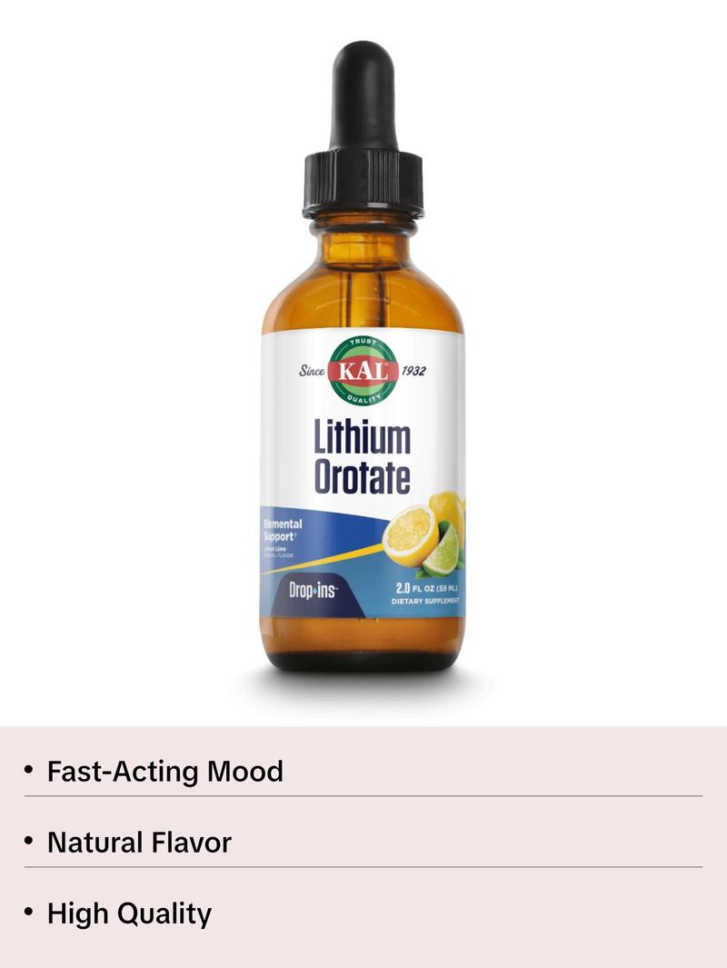 Lithium Orotate DropIns™ Lemon Lime