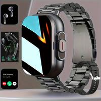 Black + black metal strap