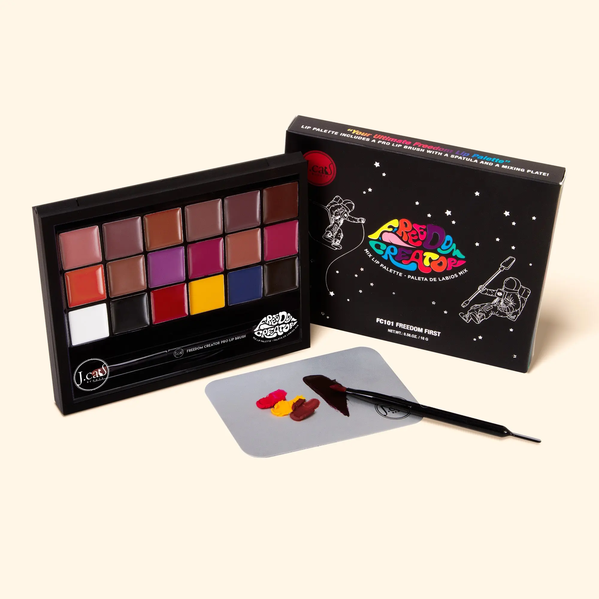 Freedom Creator Lip Palette Universal Lip Luminizer Cosmetic