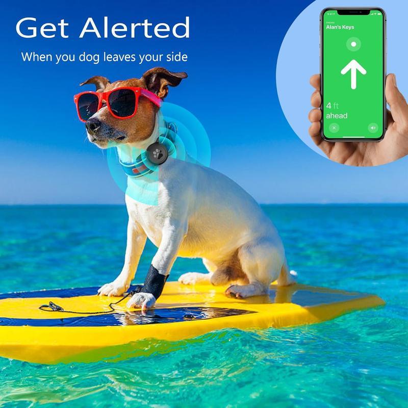 [Spring Deals] Tukio Waterproof Airtag Dog Collar Holder - Silicone Anti-Lost Protective Case for Apple Airtag/GPS Tracker(Find My for ios) Fits All Collar Widths Pet Gear