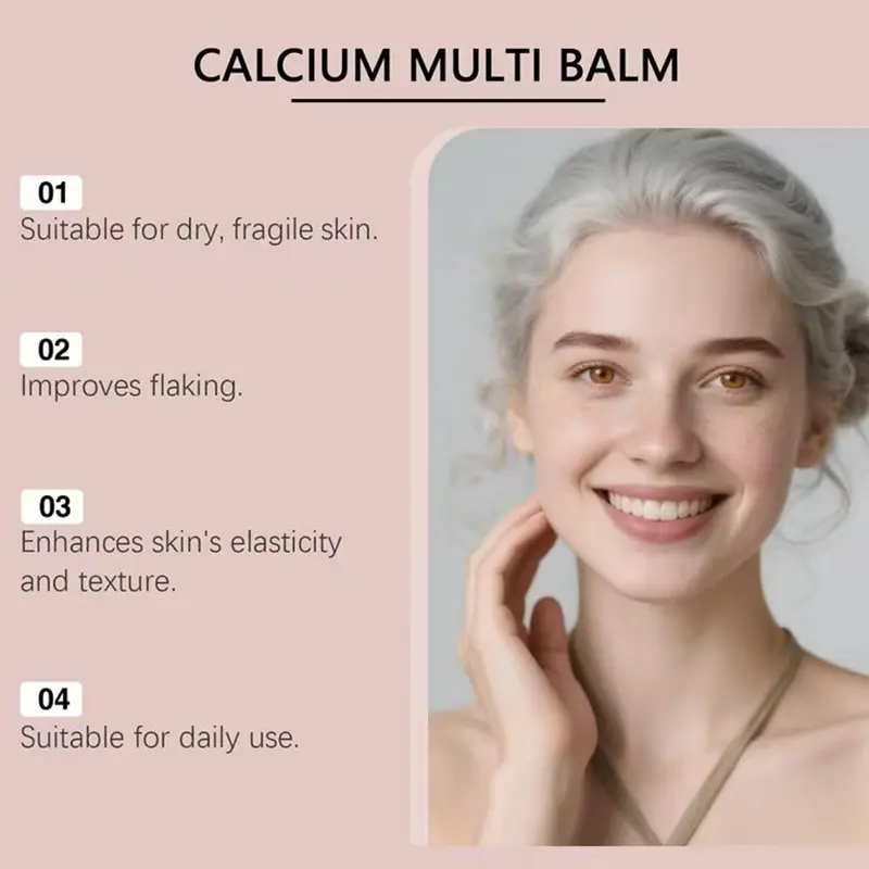 Buy 1 Get 1 Free Multi-Function Calcium Intense Volume Balm - Face Care Moisturizer, Face Tightening Cream, Firming Cream for Anti-Aging, All Skin Types, Daily Care