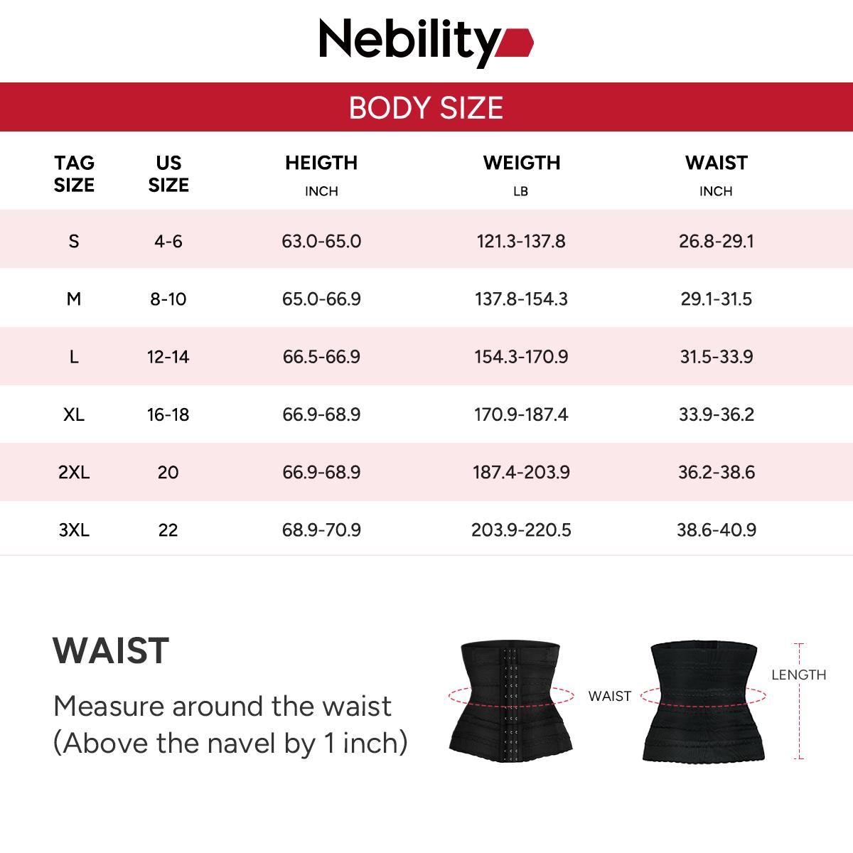 [Live] Nebility Women's Daily Shapewear Belt - Seamless Breathable Waist Slimmer, Tummy Control Compression & Scrunch Back Waistband, Minimalist Comfort Style Womenswear Basic