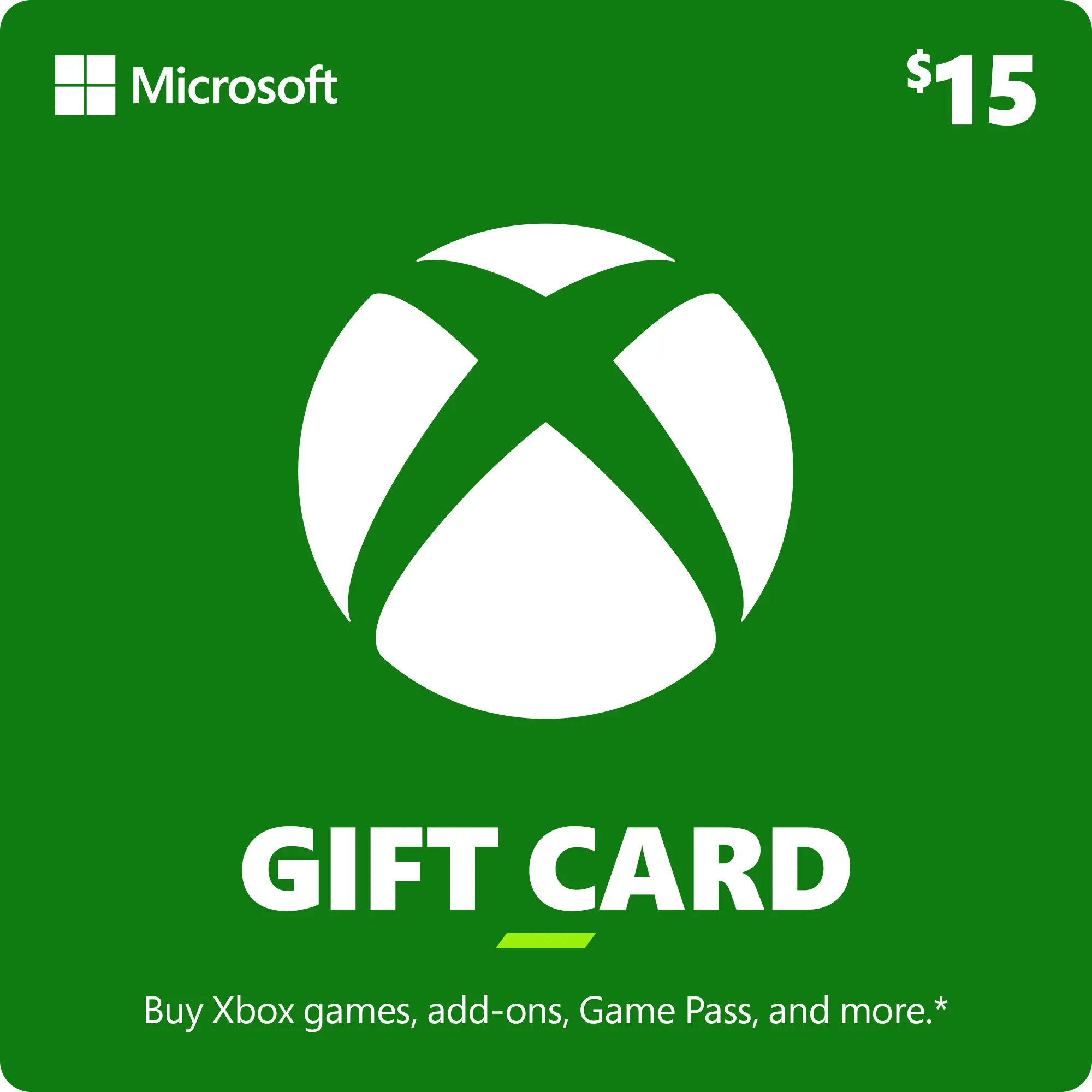Xbox eGift Card | Games, Add-Ons, Apps, Game Pass & Consoles Xbox eGift Card | Games, Add-Ons, Apps, Game Pass & Consoles