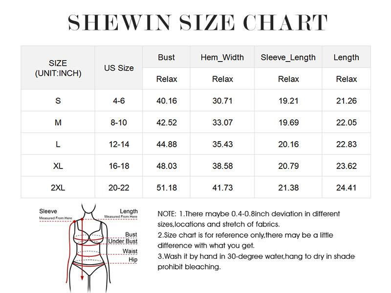 Shewin 2026 Spring/Summer Women's Oversized Hollowout Sweater Breathable Cut-Out Round Neck Half Sleeve Tunic Top for Daily & Vacation Casual Wear SpringStatements