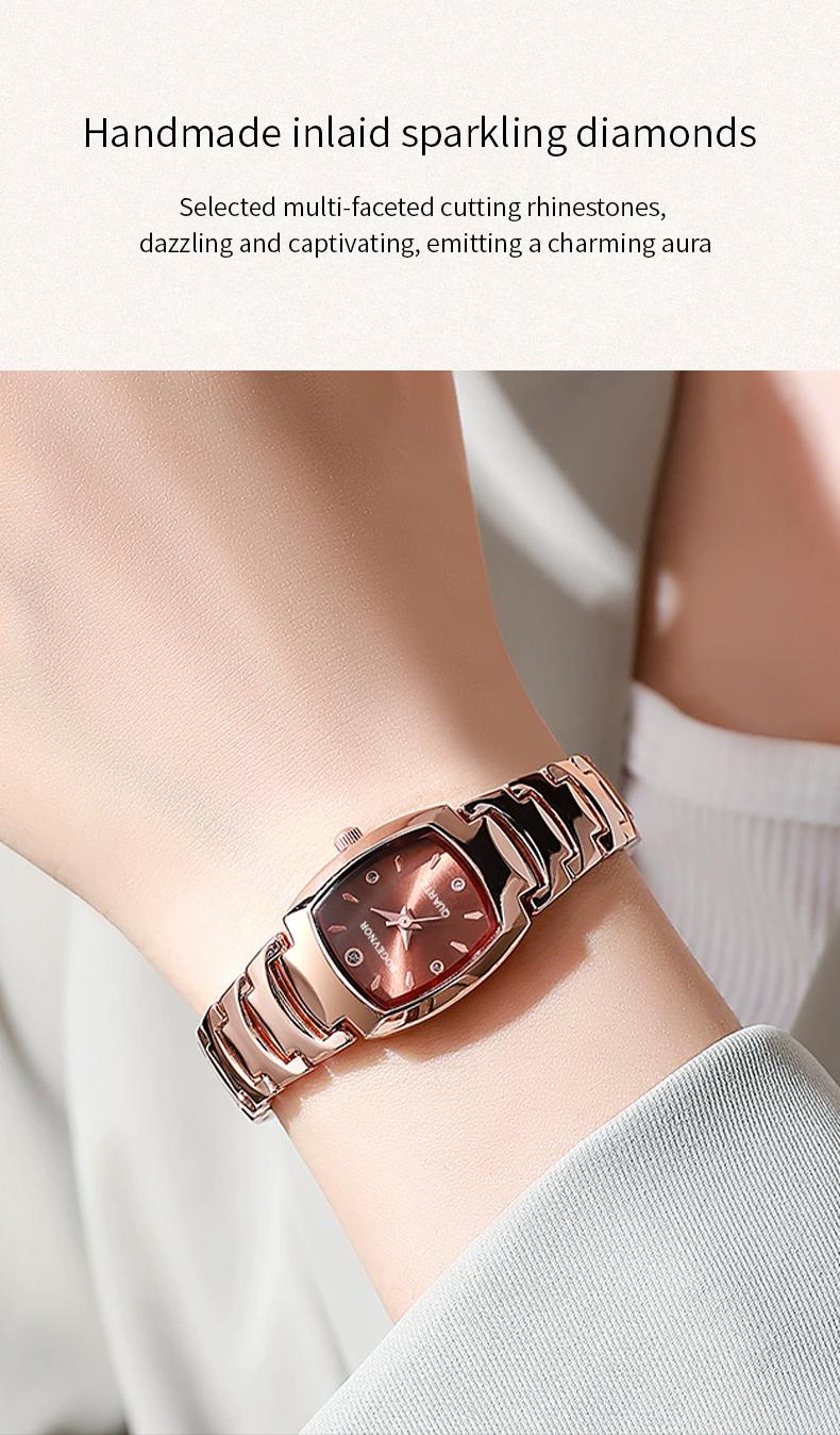 Watch Set Ladies Fashion Watches Six Piece Set Three Piece Set Fashion Wristwatches For Parties Everyday Wear Top Gift Choice Versatile Delicate Watch Set Also A Great Choice For Christmas Presents