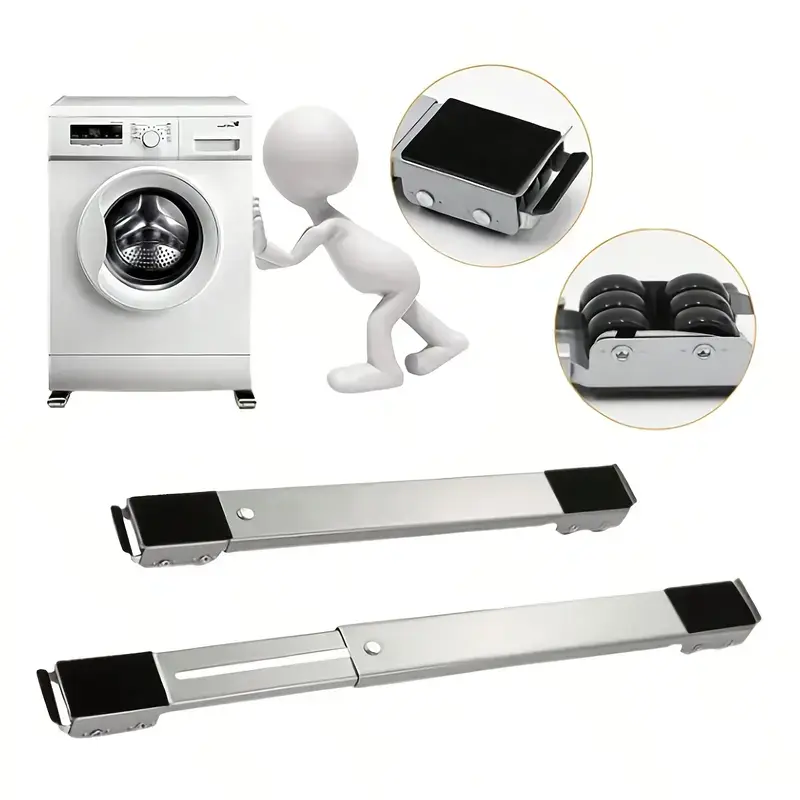 Moving caster bracket, load capacity 660 lbs (approximately 300 kg). These features greatly reduce the burden of moving while increasing the flexibility of appliance use.