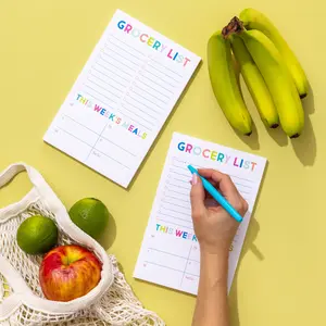 Grocery Meal Planning Notepad Bundle