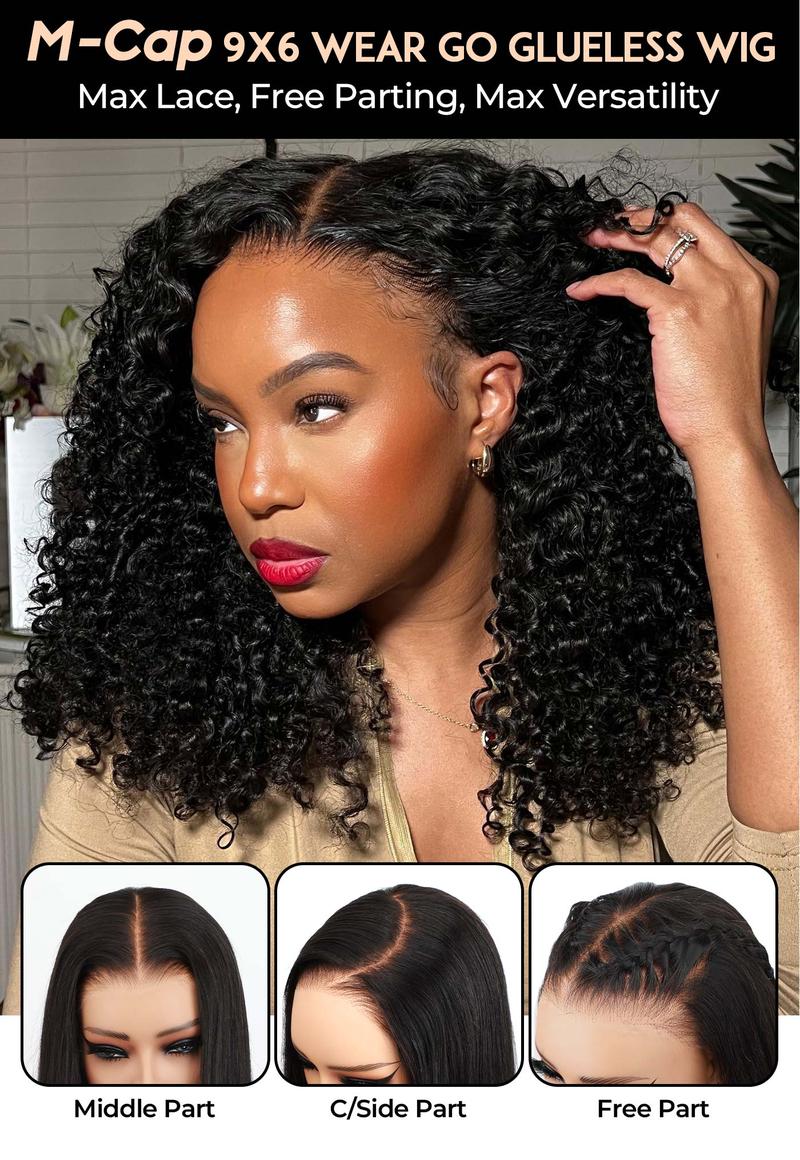 OQ HAIR #4 Chocolate Brown Face-Framing Layered Cut M Cap 9x6 Lace Frontal Wigs Body Wave Wear Go Glueless Wig Human Hair Plucked With Natural Hairline #Summervibes