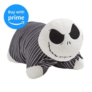 Pinstripe Skeleton Pillow Pet