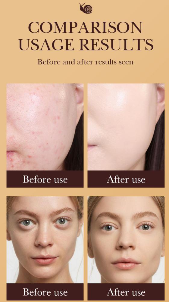 Buildable Medium-to-Full Coverage Snail BB Cream - Matte Finish, Hydrating & Oil-Controlling, Natural Look, Refreshing Non-Greasy, Ideal for Makeup Beginners, Great Holiday Gift