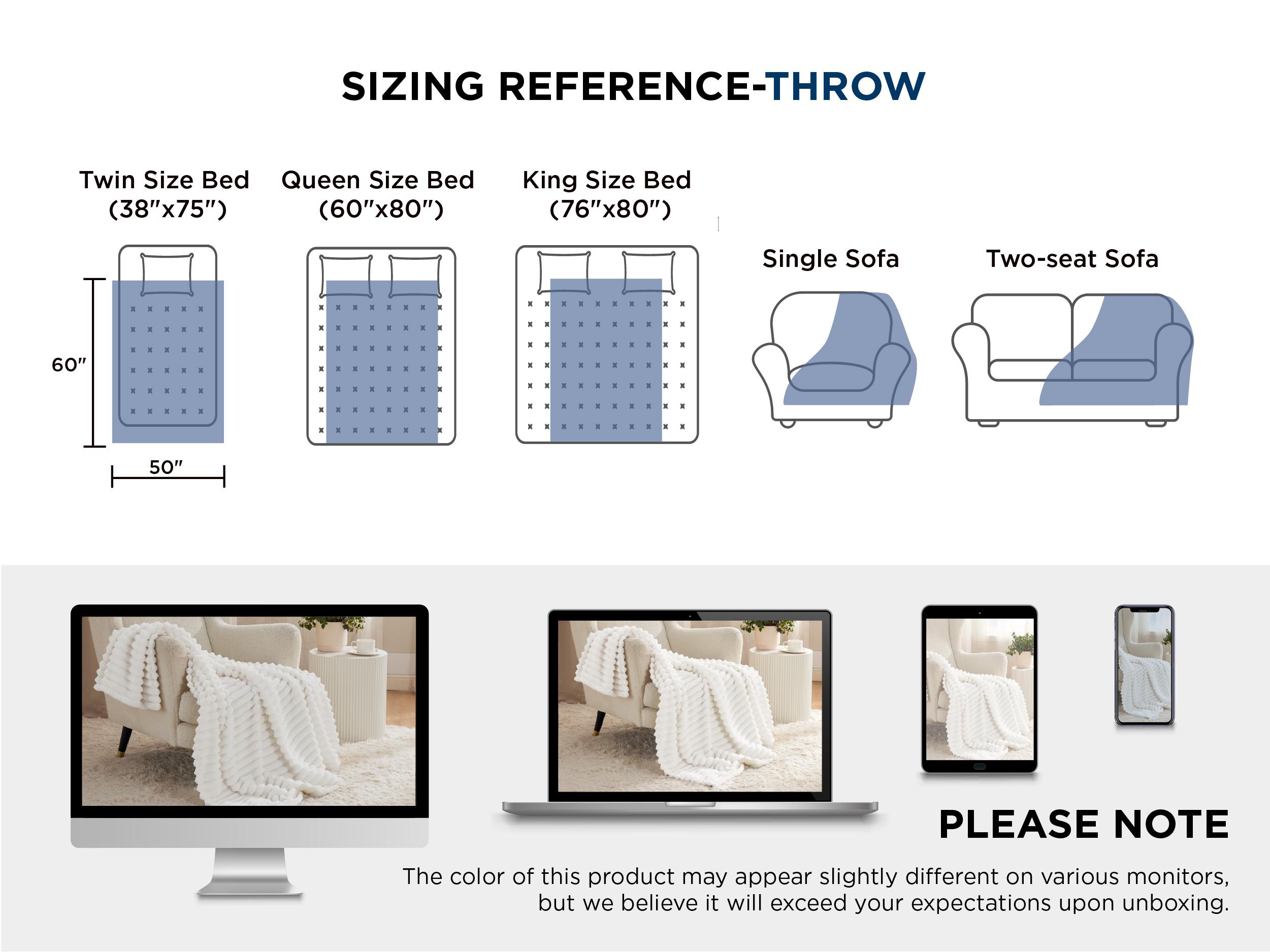 【Spring Glow Up】Bedsure GentleSoft Large Fleece Blanket for Bed - Cozy Soft  Blanket for Women, Cute Large Throws for Girls,  120x120 Inches