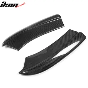Rear Bumper Side Apron Valance for Dodge Charger 2015-2023 Carbon Fiber