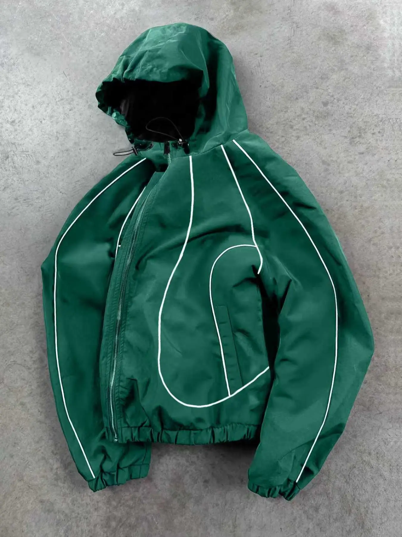 Men's Windproof Waterproof Jacket, Breathable Outdoor Hiking Coat, Foldable Hat Design, Lightweight Durable, All-Weather Use, Outdoor Sports Jacket, Sports Hooded Jacket, Hooded Athletic Coat, Outdoor Wear