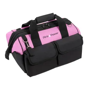 16" INCH TOOL BAG WITH 22 STORAGE POCKETS