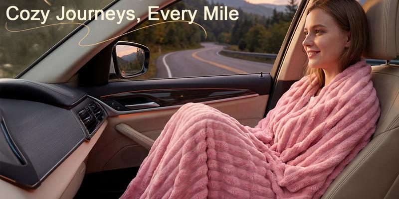 BePatio Cozy Soft Blanket,Throw Blanket for Couch, Bedroom,Travel,Camping, Patio Furniture Decor,Lightweight Cooling Blanket for Bed,Perfect for curling up at home or taking comfort on the go.