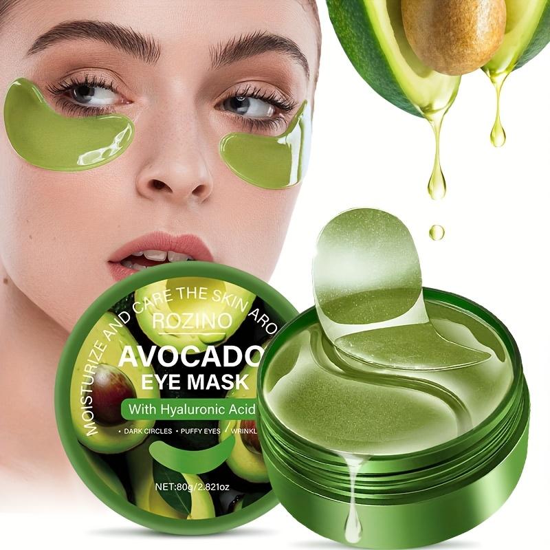 ROZINO Avocado Eye Mask with Hyaluronic Acid for Moisturizing and Firming