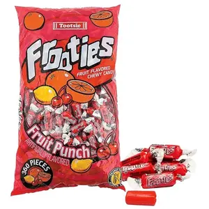 Frooties 360 Piece Bag Fruit Punch (Net Wt. 38.8oz.) - Sweet and Tangy  Snack- Candy tiktok delicious  Refill Pouch Bonbon Fruity