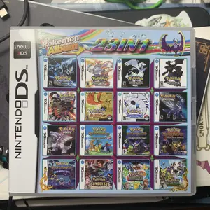 Nintendo DS 23 in 1 Games Pokemon Album for NDS NDSL NDSi 3DS 2DS - Multi Game Collection