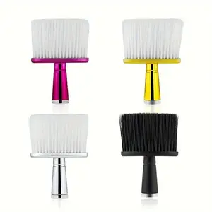 Hair Cutting Cleaning Brush, 1 Count Hairdressing Neck Face Duster Brush, Professional Hair Styling Tool for Salon & Barber Shop, Beauty Products