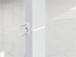 VINGLI 47'' Tall Junior Low Loft Bed with Stairs, White Wood Loft Bed Twin Size for Adults, Kids and Young Teens, No Box Spring Required,Wood Slat Support