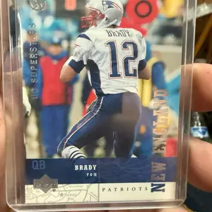 2003 Upper Deck SuperStars Tom Brady #38 cards for sale