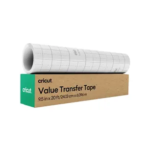Cricut Value Transfer Tape (9.5 in x 20 ft), Transparent