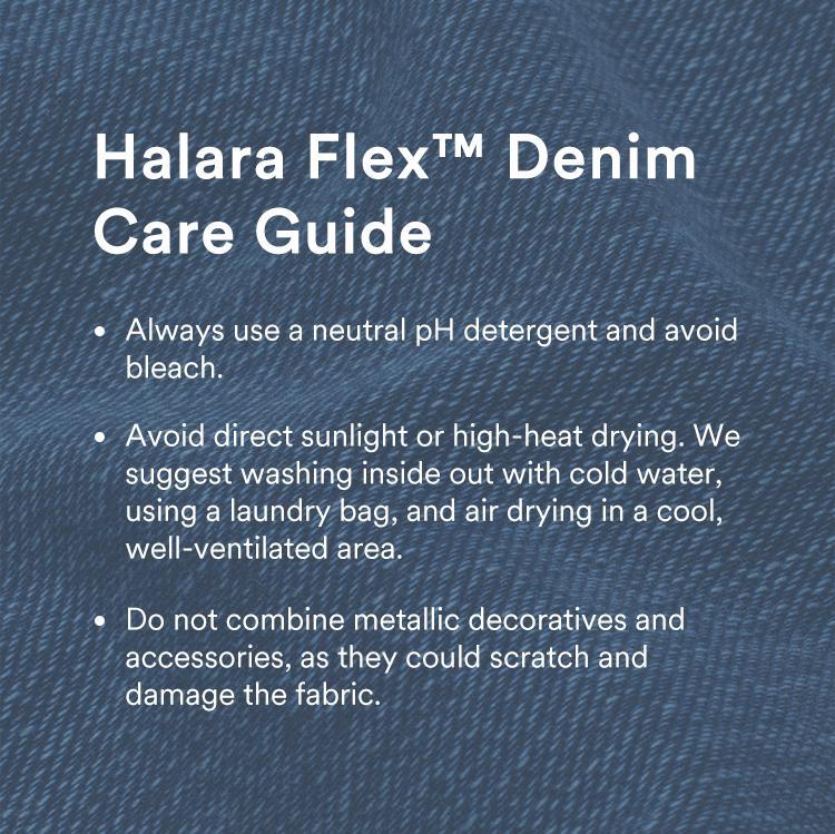 Halara Flex High Waisted Pockets Baggy Wide Leg Washed Casual Jeans#SpringStatement