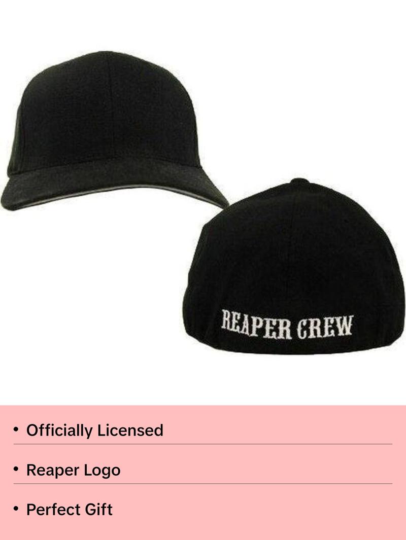 SOA Reaper Crew Fitted Baseball Cap Hat