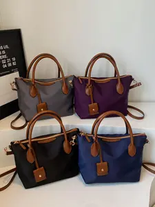 Lightweight Business Casual Handbag, Women's Large Capacity Nylon Crossbody Bag, Business Multifunctional Bag, Perfect for Work School Travel New Year Gift