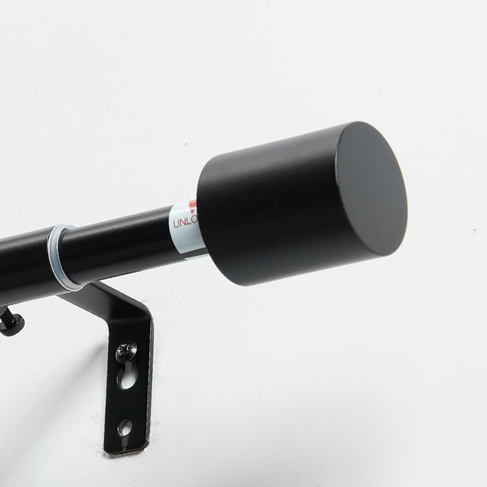 Curtain Rod — Deconovo Decorative Adjustable Single Window Curtain Rod Set showerrod Curtain Rod — Deconovo Decorative Adjustable Single Window Curtain Rod Set showerrod