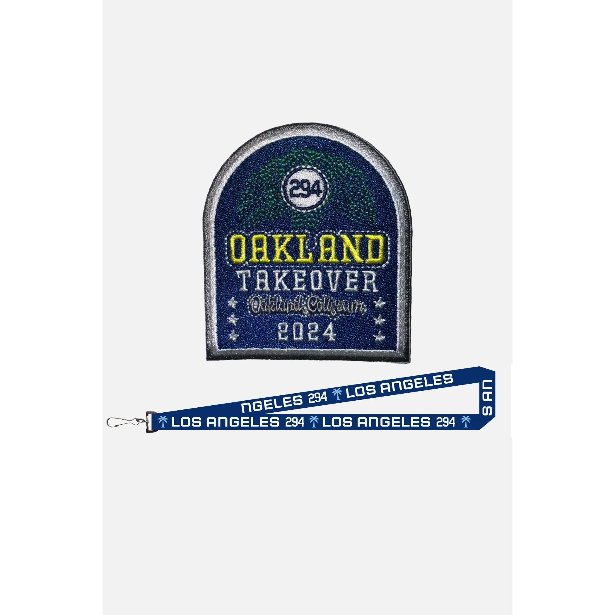 2024 Commemorative Takeover Patches + Lanyard