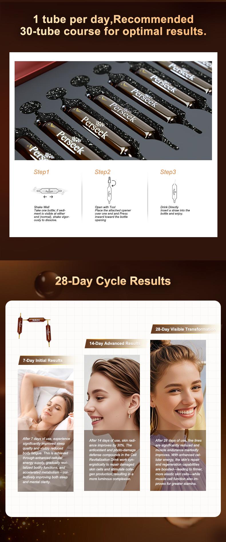 Perseek NAD Advanced Cellular Renewal - 1200mg NAD+ Supplement for Skin Aging Support Energy & Focus - 10 Vials - Healthcare, Edible, Fitness, Dietary Perseek NAD Advanced Cellular Renewal - 1200mg NAD+ Supplement for Skin Aging Support Energy & Focus - 10 Vials - Healthcare, Edible, Fitness, Dietary