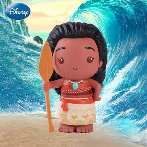 Disney Princess Moana Officially Licensed Piggy Bank 1PC 3D PVC Coin Bank Figurine Money Box Home Decor Collectible Desktop Organizer Savings Jar