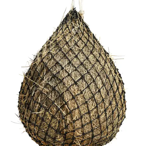 Harrison Howard Slow Feed Hay Net for Horses with 2"x2" Mesh Holes Goat Feeder