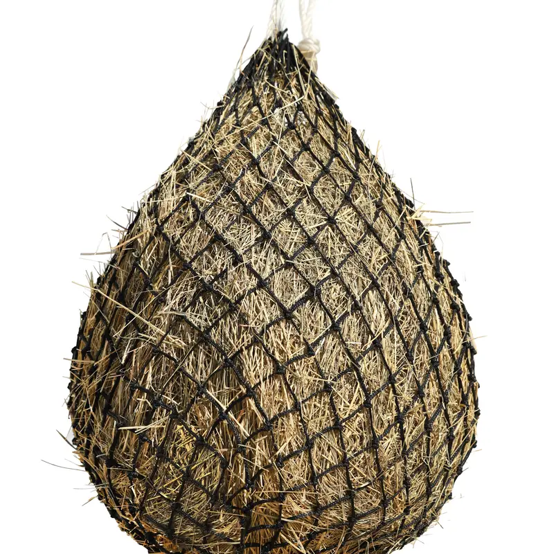 Harrison Howard Slow Feed Hay Net for Horses with 2"x2" Mesh Holes Goat Feeder
