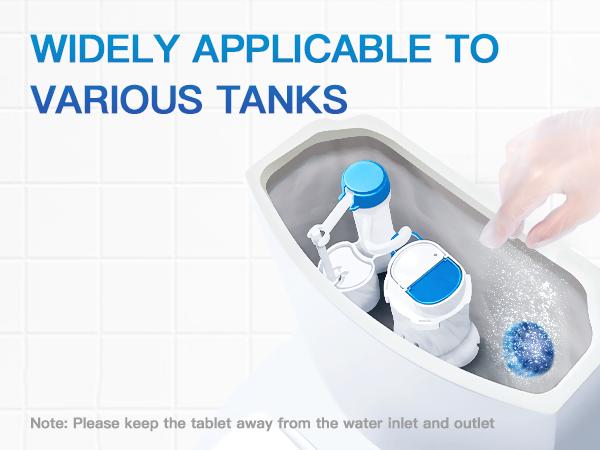 Vacplus Automatic Toilet Bowl Cleaner Tablets, Bathroom Toilet Tank Cleaner (12 -100PACK) Toilet Tank Odor Remover dealsforyoudays Vacplus Automatic Toilet Bowl Cleaner Tablets, Bathroom Toilet Tank Cleaner (12 -100PACK) Toilet Tank Odor Remover dealsforyoudays