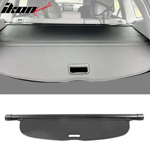 Trunk Cargo Cover Shade for Honda CRV 2017-2022 Vinyl+Aluminum Rod Black