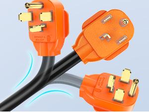 Nilight Dryer Adapter Cord 30 Amp to 30Amp 4 Prong 125V/250V 7500 Watt Pure Copper New Outlet Old Plug Conversion Heavy Duty 10 Gauge Wire 14-30P 10-30R 30M/30F